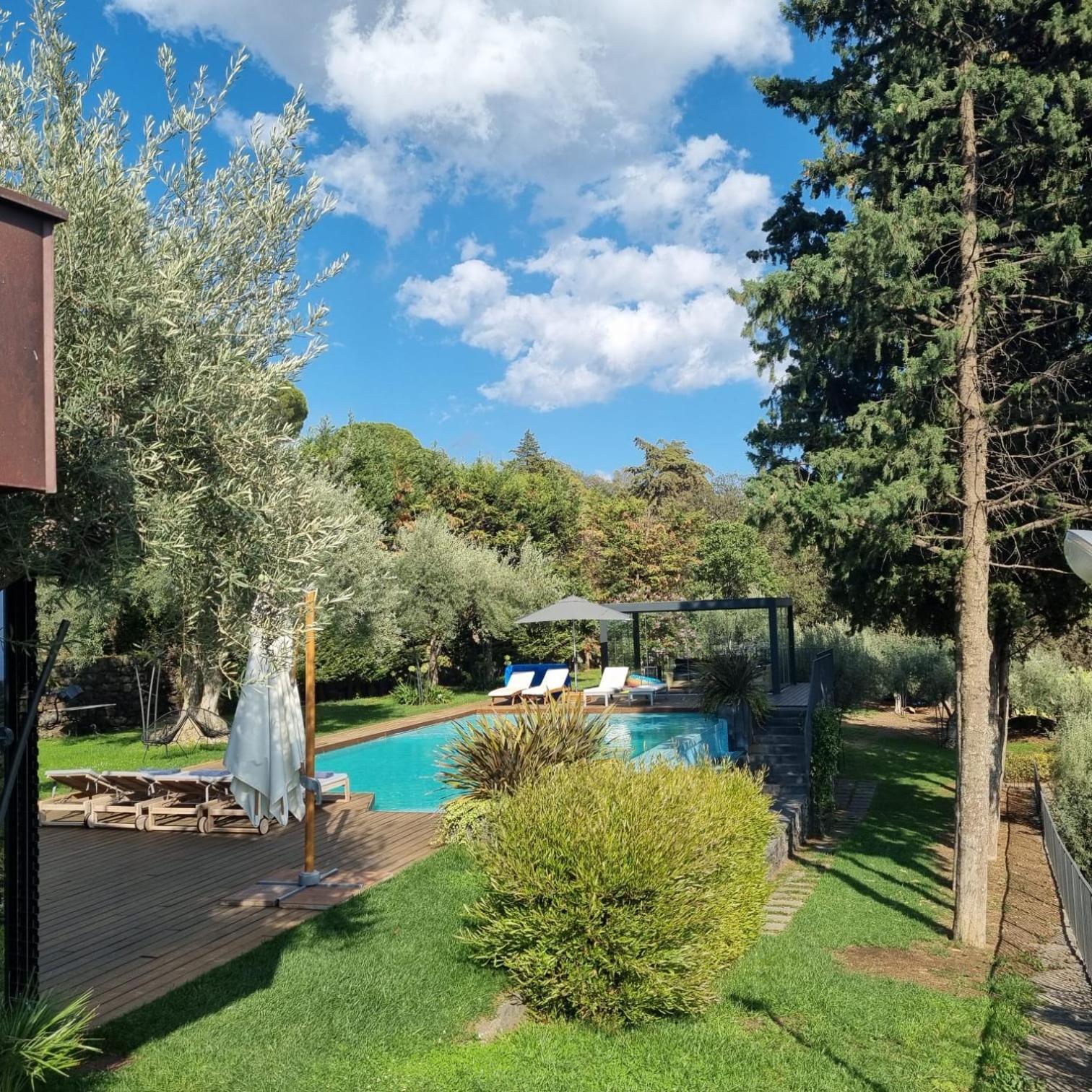 Scialaj Villa Di Lusso Sull'Etna Con Piscina E Vista Mare Ragalna Exterior photo